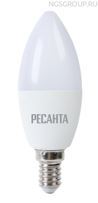 Лампа светодиодная РЕСАНТА LL-R-C37-7W-230-3K-E14